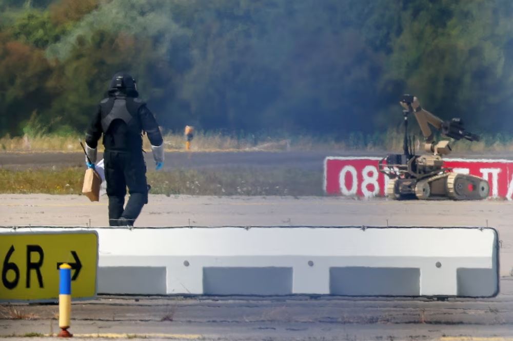 World News: Explosive-laden drone located in German airport